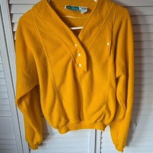 Mark Roberts V-Neck Sweater in Vibrant Yellow